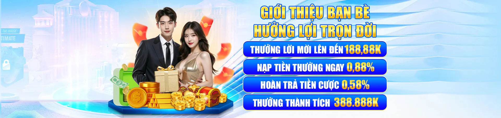Giới thiệu bạn bè đến go8 nhận thưởng